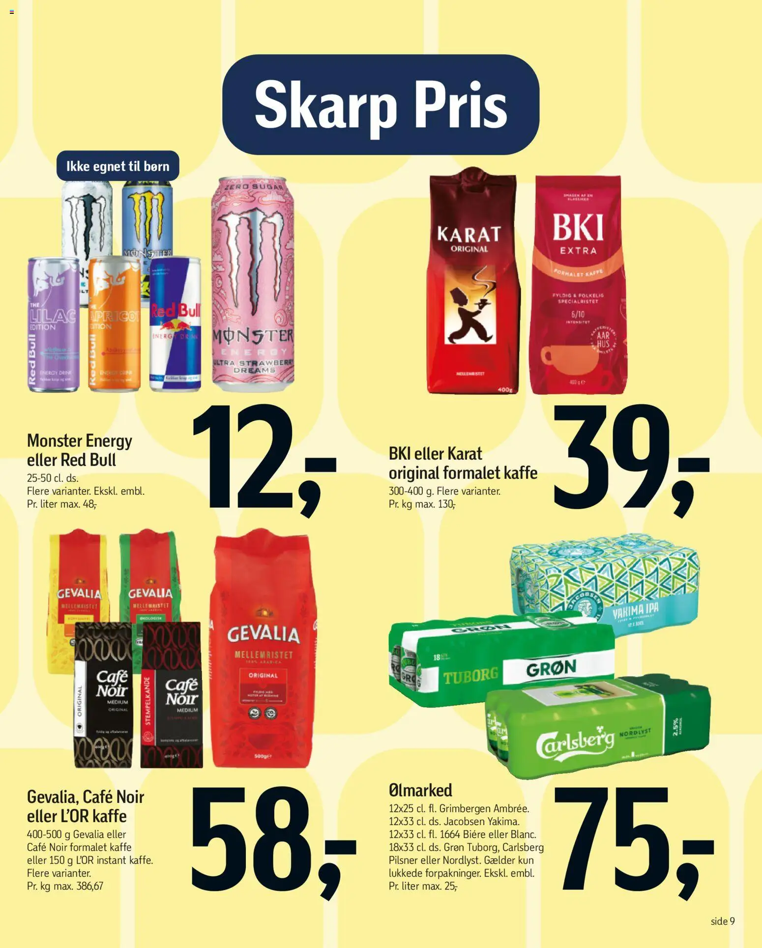 Føtex tilbudsavis – gyldig fra 27.03.2026 | Side: 9 | Produkter: Kaffe