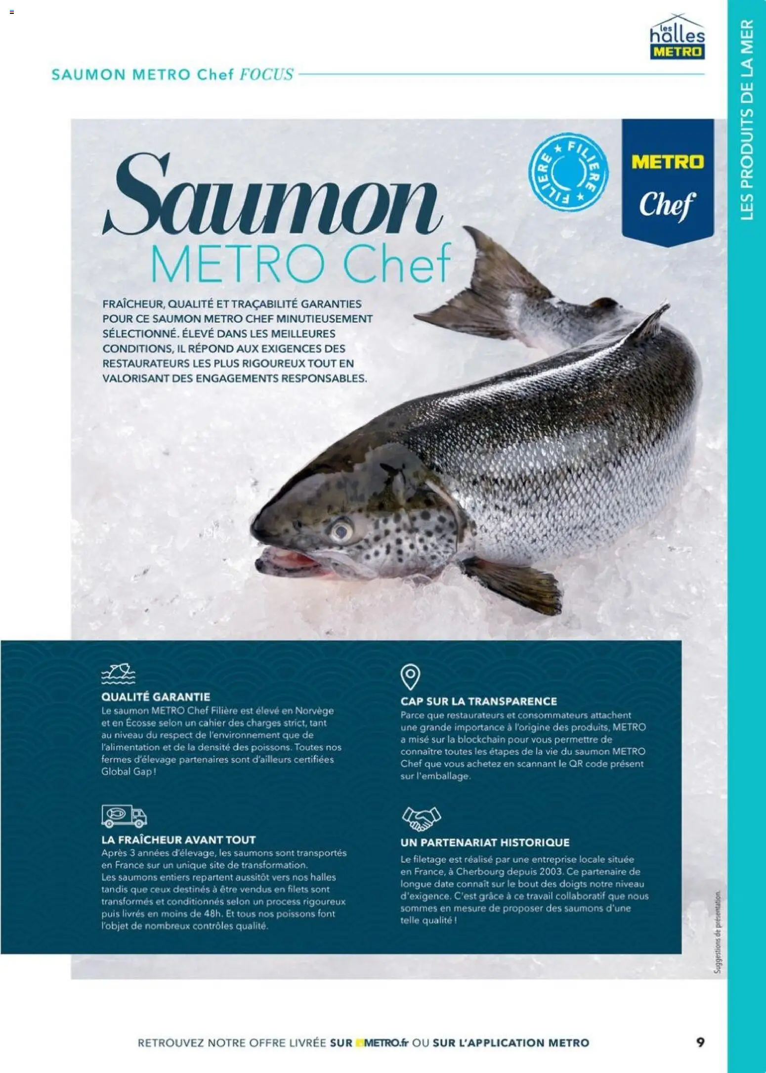 {H1} | Page: 9 | Produits: Saumon