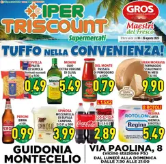 Anteprima del volantino Ipertriscount Guidonia Montecelio catalogo valido a partire dal 18.08.2025