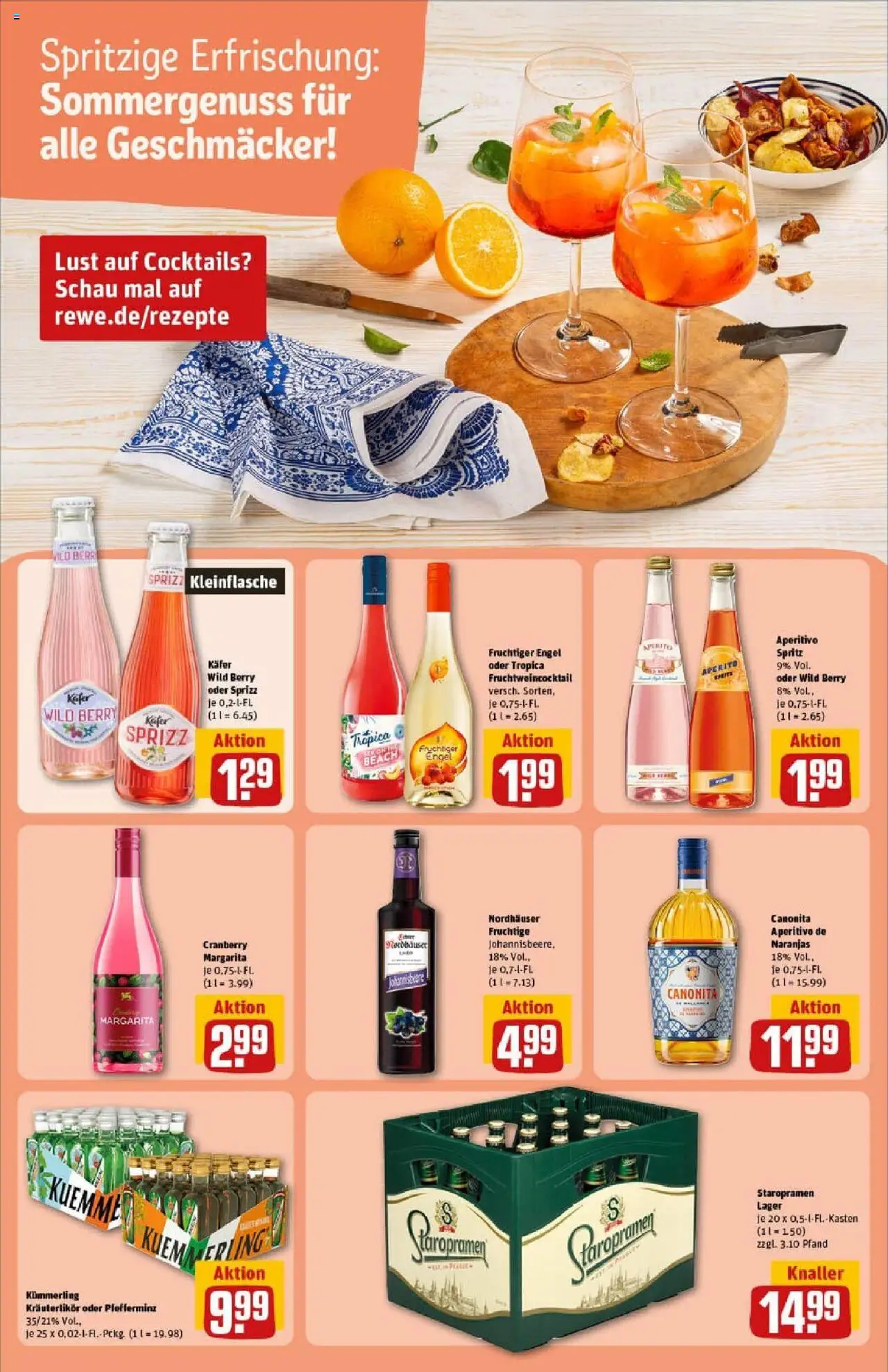 Rewe prospekt Weimar / Schöndorf	 - gültig ab dem 13.07.2025 | Seite: 23