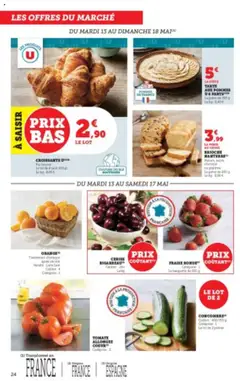  | Page: 24 | Produits: Concombre, Fraise, Orange, Chocolat