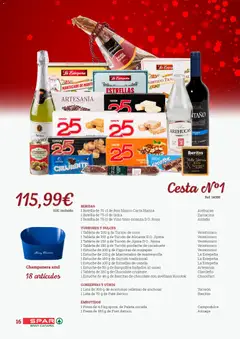 Vista previa Spar folleto válido desde el 31.10.2025 | Página: 16 | Productos: Μανέστρα, Anchoa, Συσκευή ροής, Φρυγανιές σικάλεως