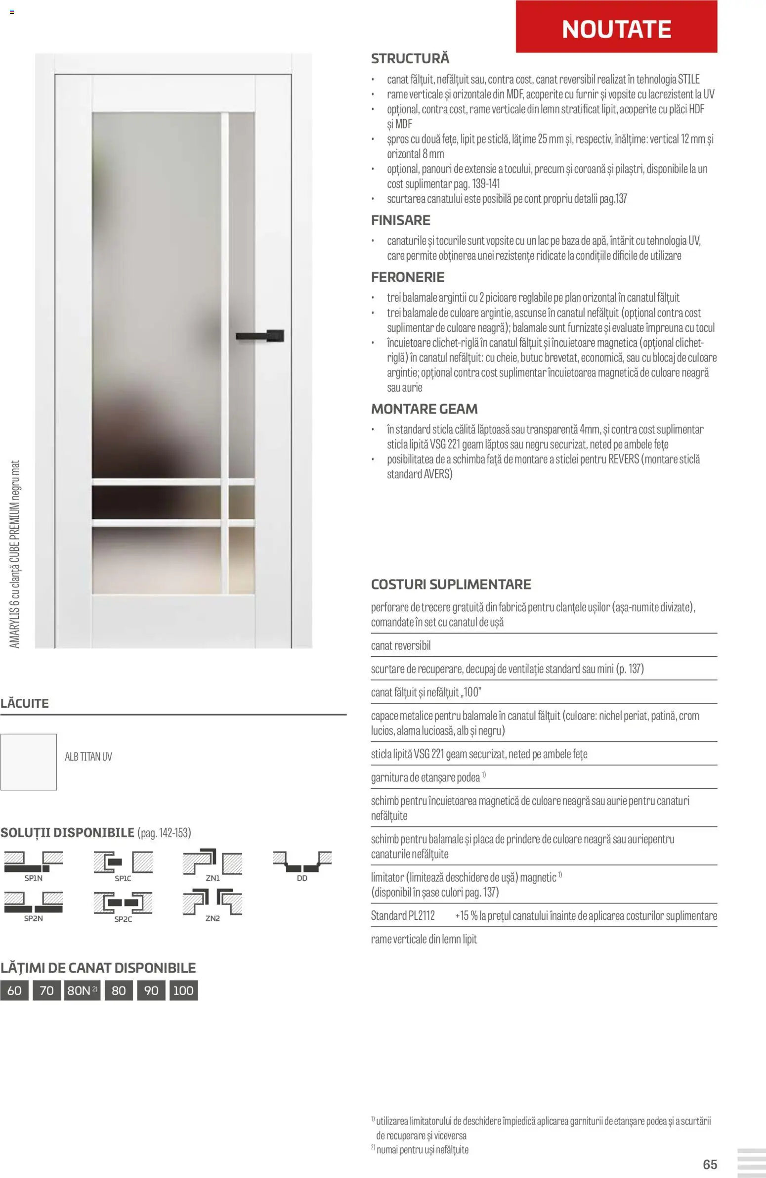 Noul catalog Proges – valabil de la 23.08.2024 | Pagină: 65 | Produse: Ușă