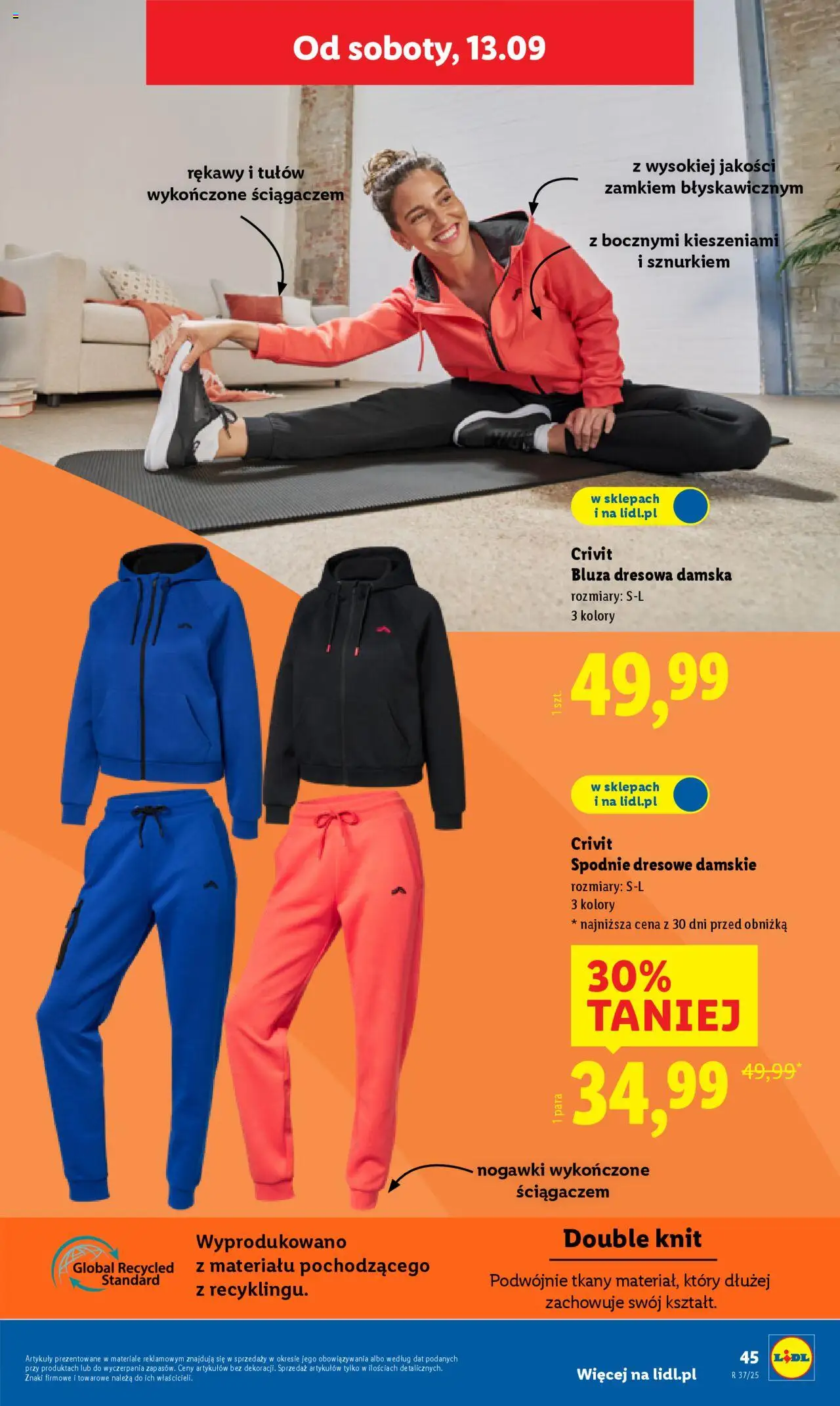 Lidl Katalog od 08.09.2025 | Strona: 49 | Produkty: Spodnie