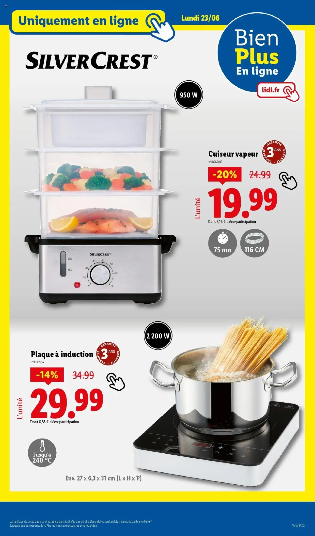  | Page: 69 | Produits: Plaque a induction, Cuiseur