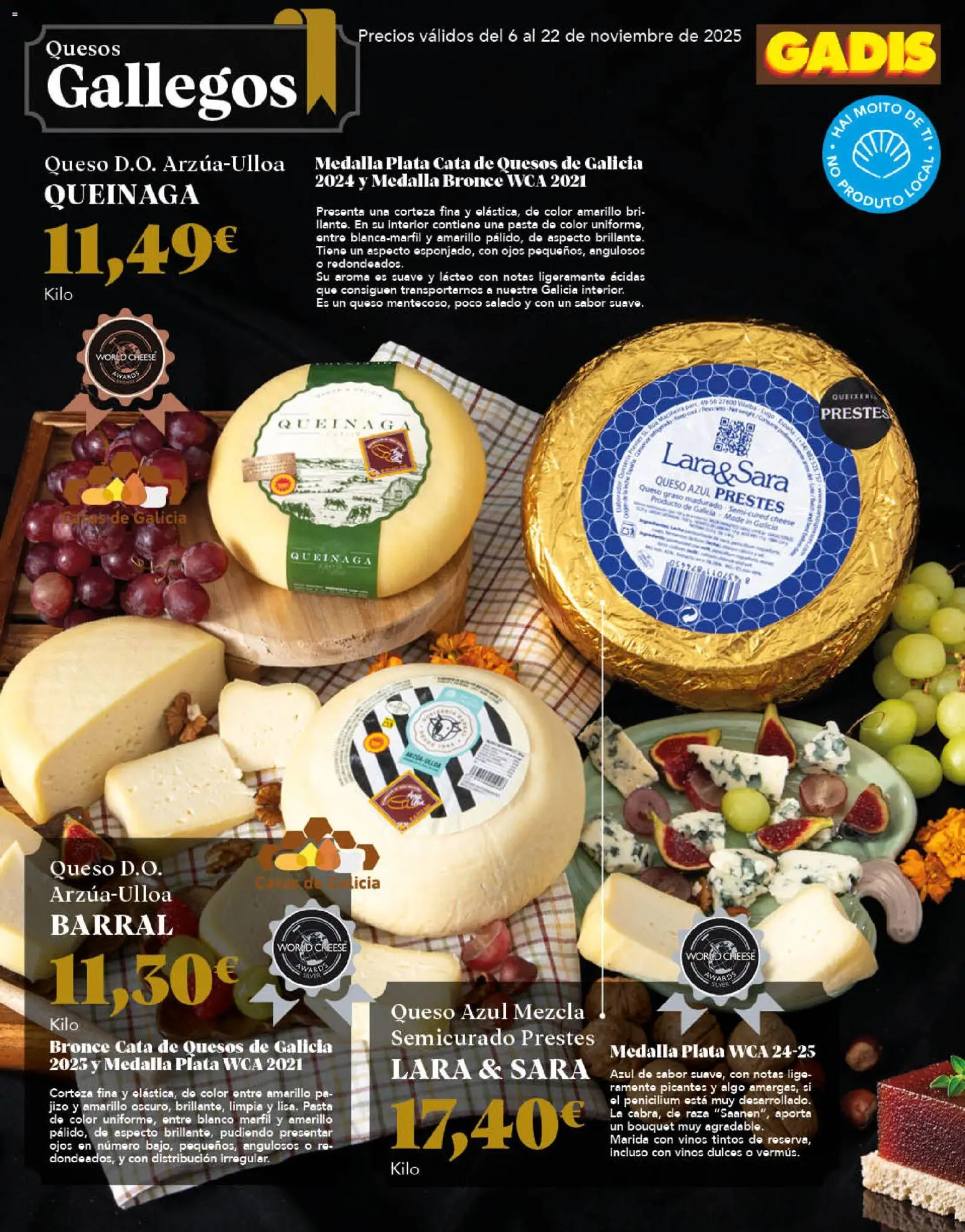 Gadis - folleto │ válido desde el 06.11.2025 | Página: 14 | Productos: Queso, Pasta