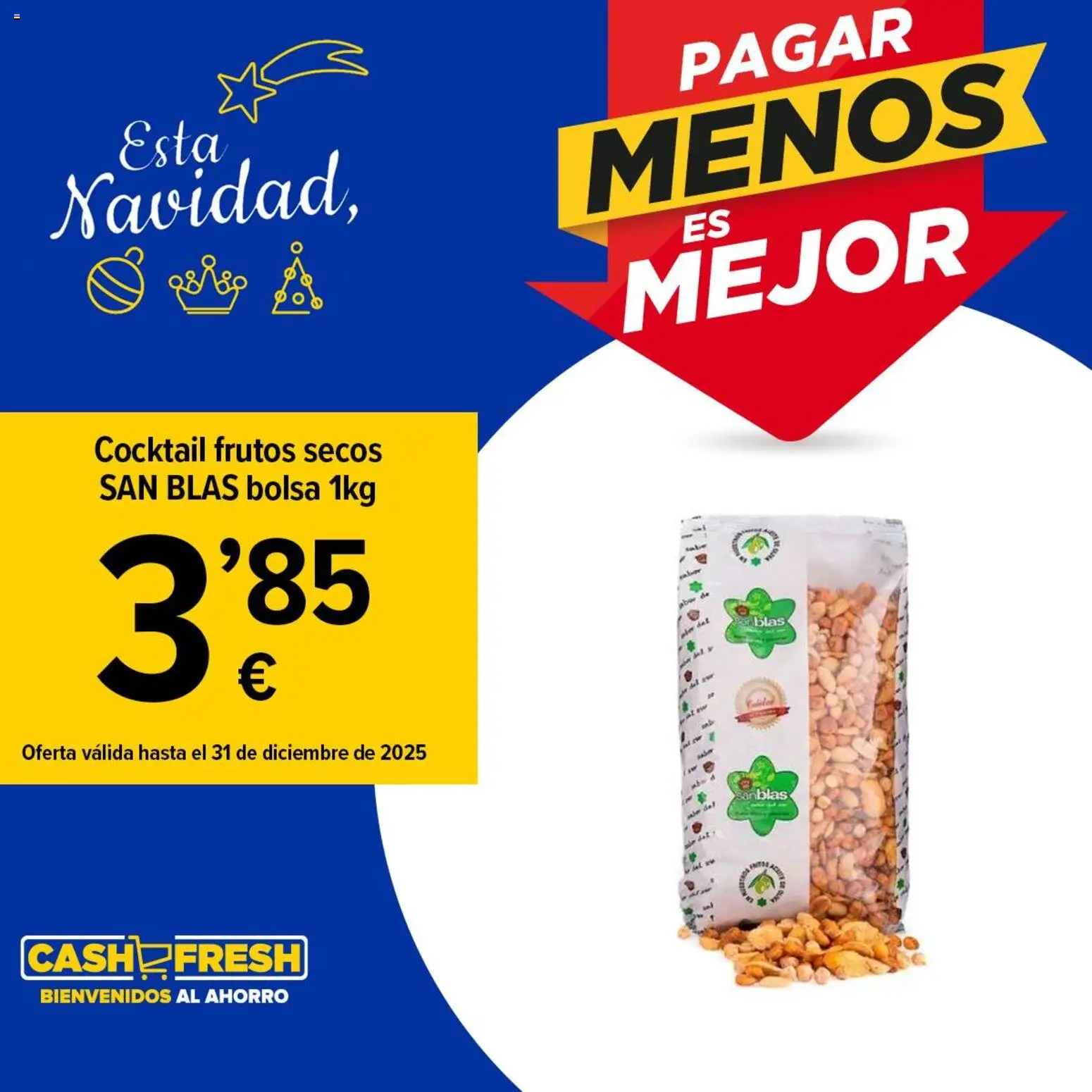 Cash Fresh folleto │ válido desde el 22.12.2025 | Página: 2 | Productos: Frutos secos, Bolsa