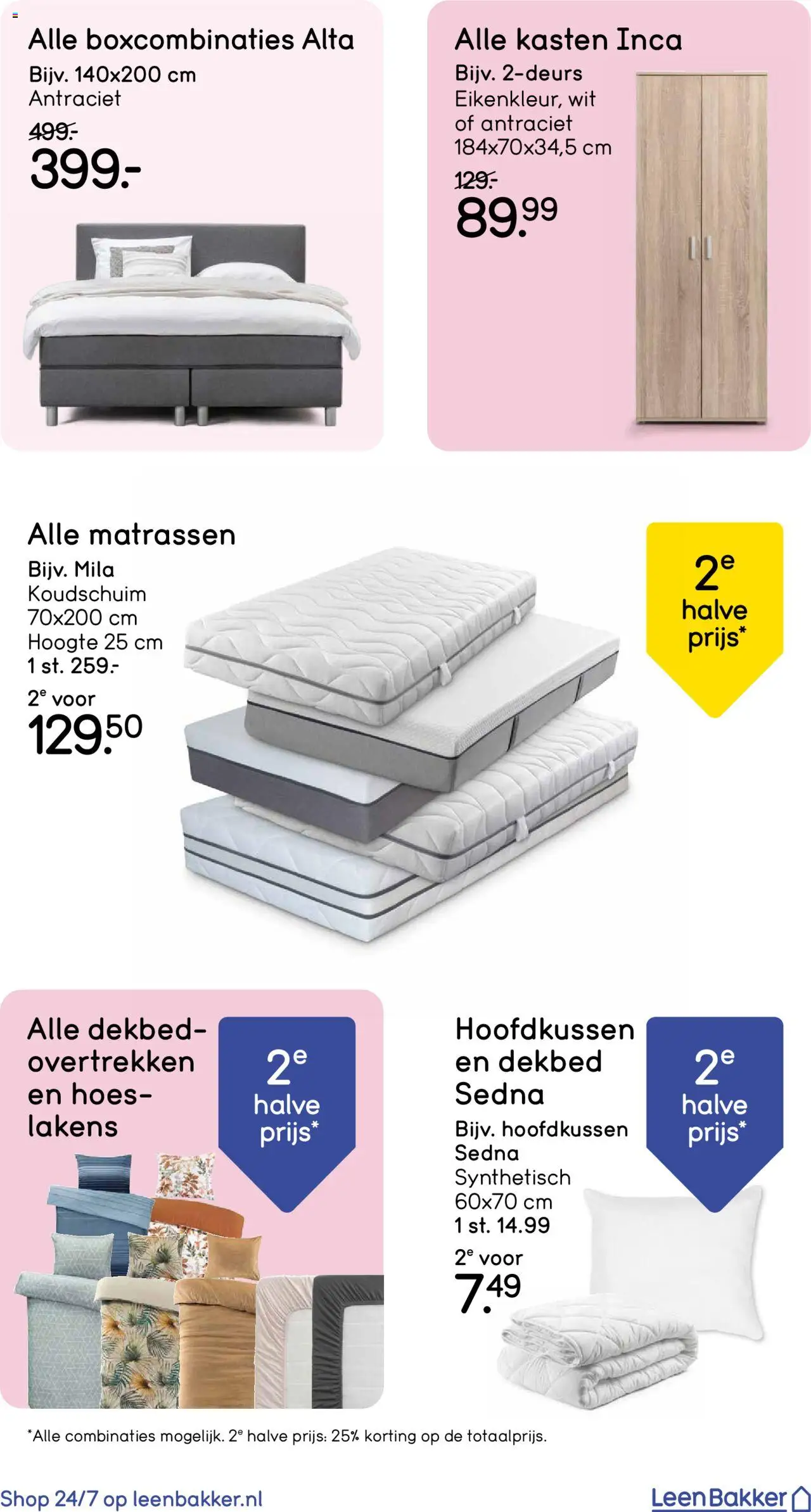  | Pagina: 13 | Producten: Dekbed