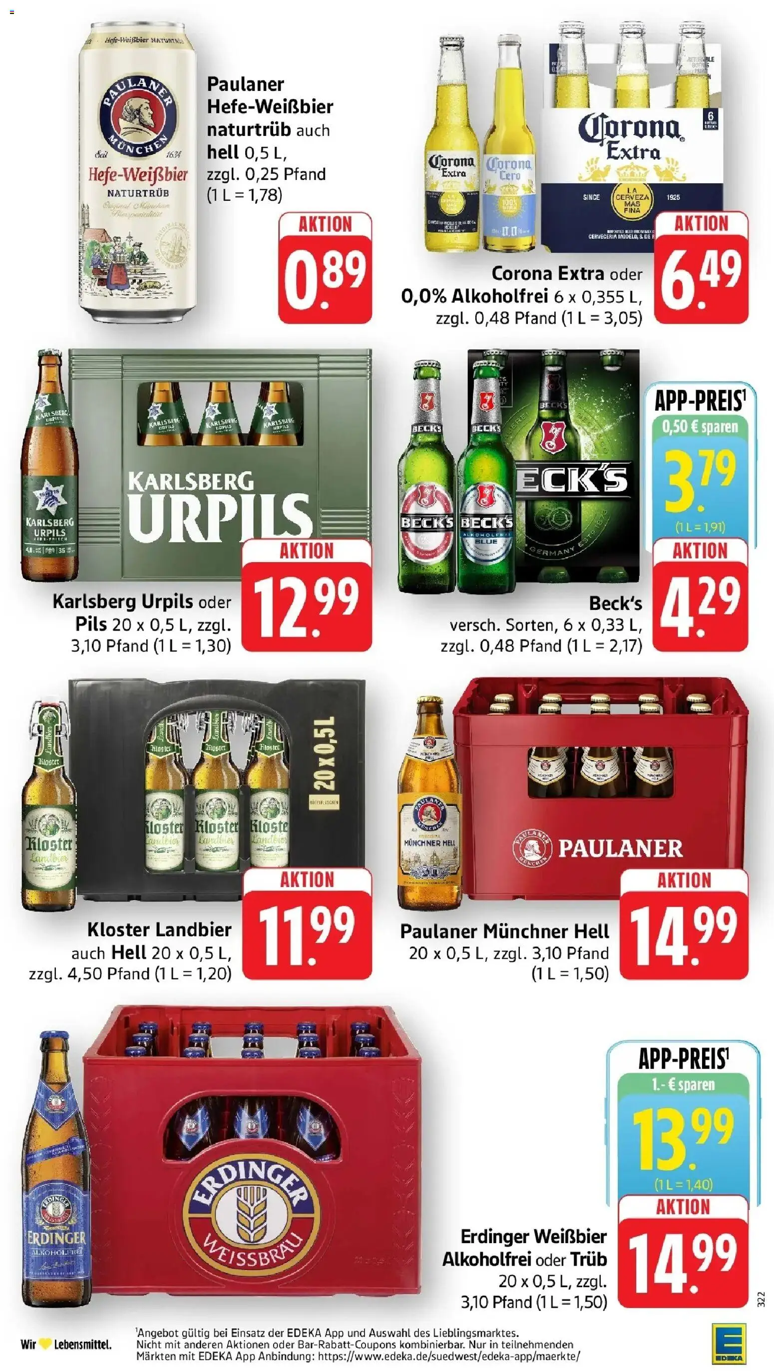 E center Prospekt Ramstein-Miesenbach	 – gültig ab 05.04.2026 | Seite: 35 | Produkte: Erdinger, Weißbier, Pils, Paulaner
