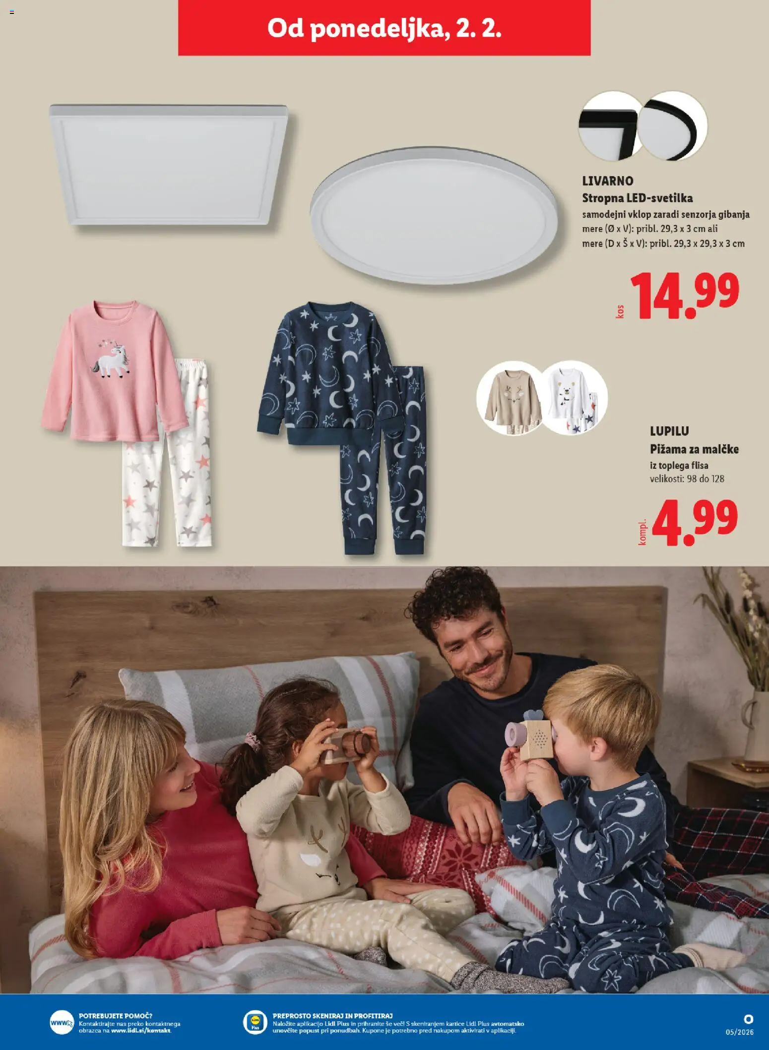 Novi Lidl katalog ponudbe – veljaven od 29.01.2026 | Stran: 47 | Izdelki: Pižama