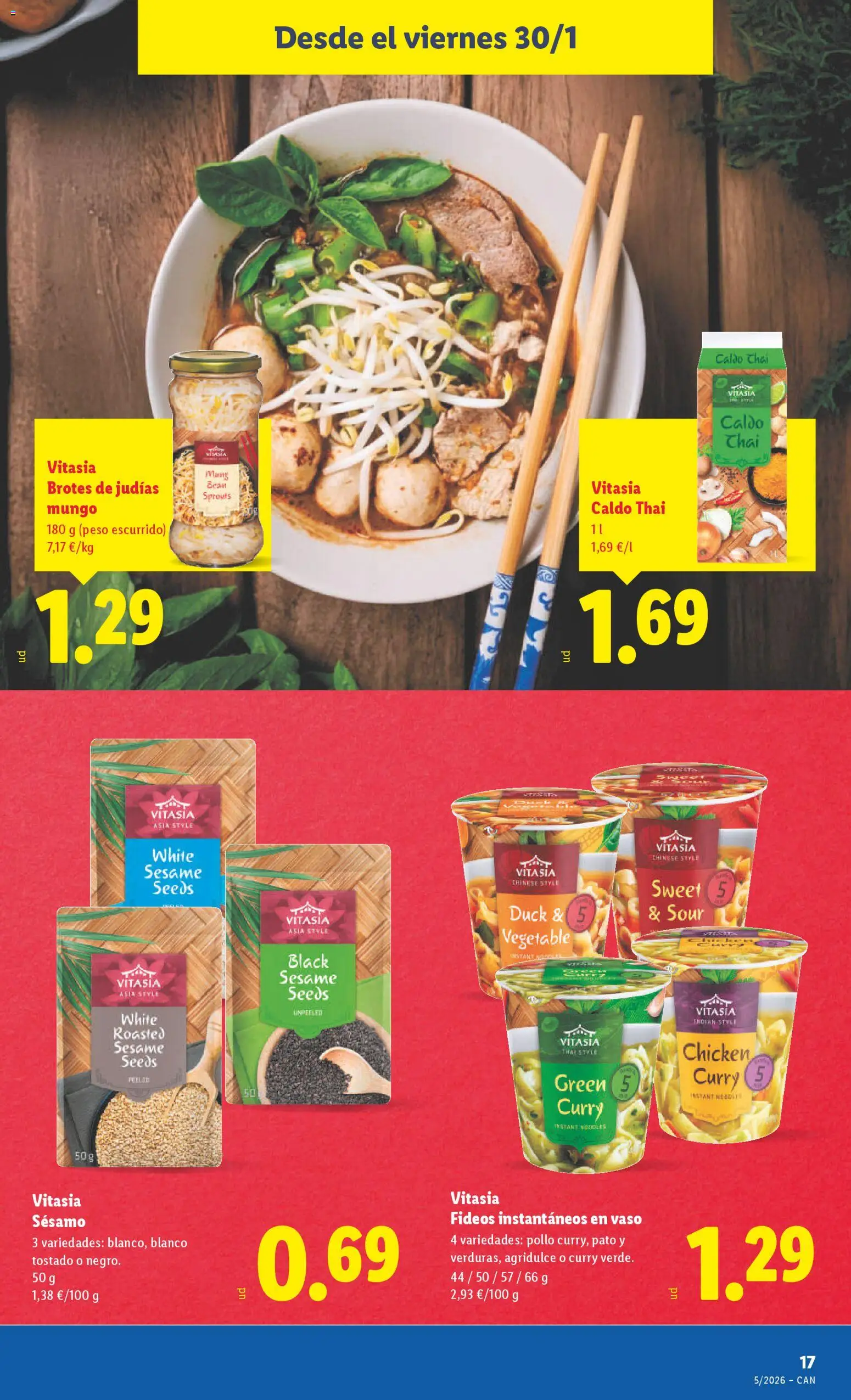 Lidl - Canarias │ válido desde el 26.01.2026 | Página: 37 | Productos: Fideos, Peso