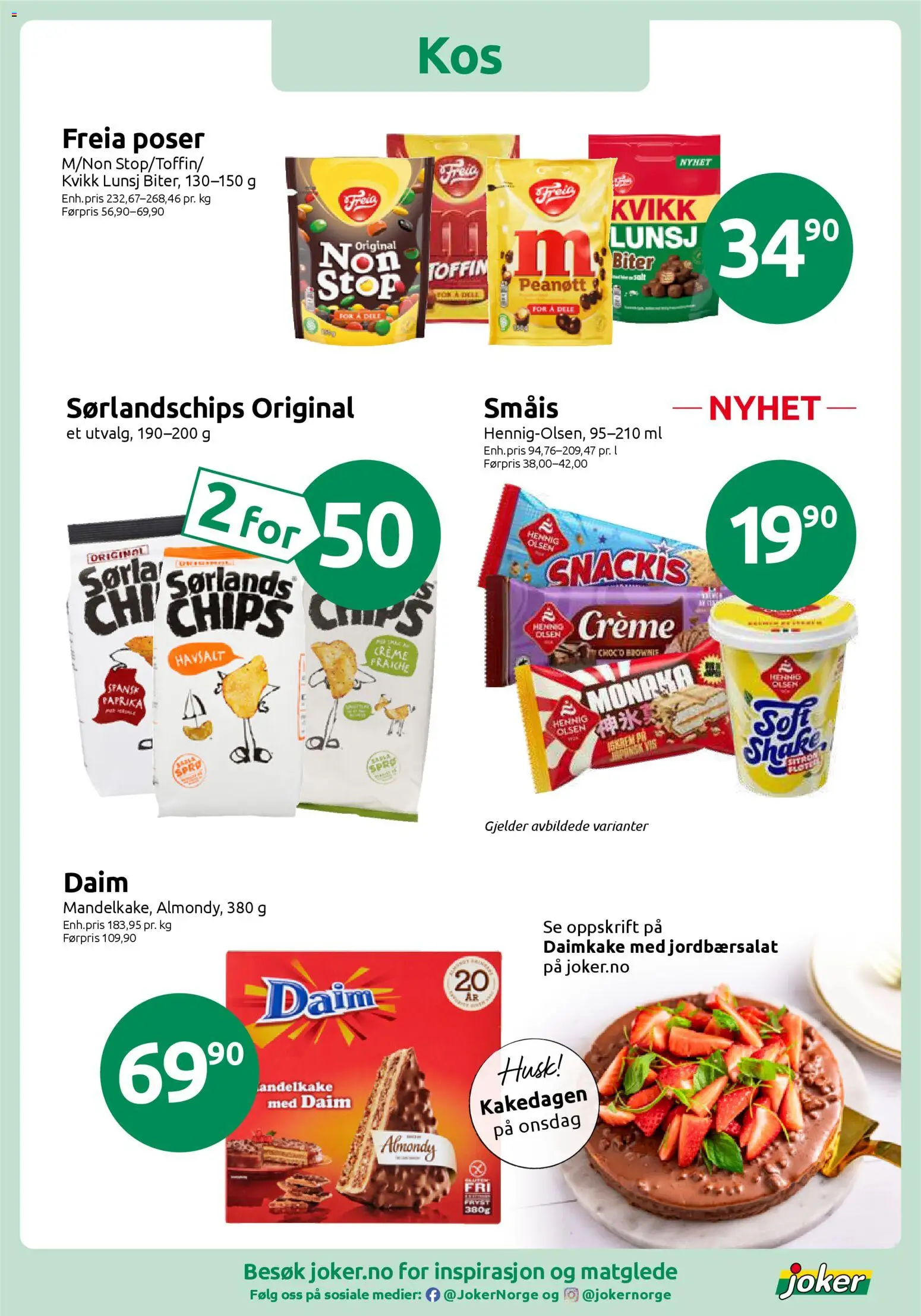 {H1} | Side: 7 | Produkter: Kit stație, Bag, Crème Fraîche, Paprika