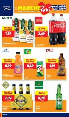 Anteprima del volantino RAFFO BIRRA, 4,8% vol. 450 ml valido a partire dal 09.02.2026 | Pagina: 10