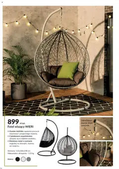 Pogląd oferty "Salony Agata Gazetka - Ogród" - ważna od 26.05.2025 | Strona: 36 | Produkty: Fotel