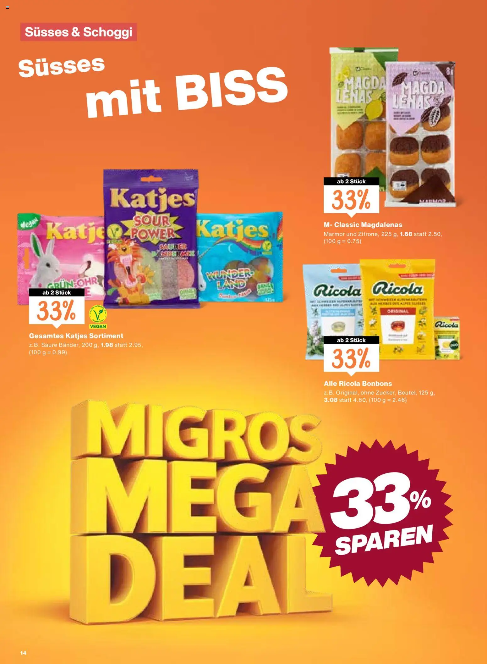 Migros Aktionen – gültig ab 13.01.2026 | Seite: 14
