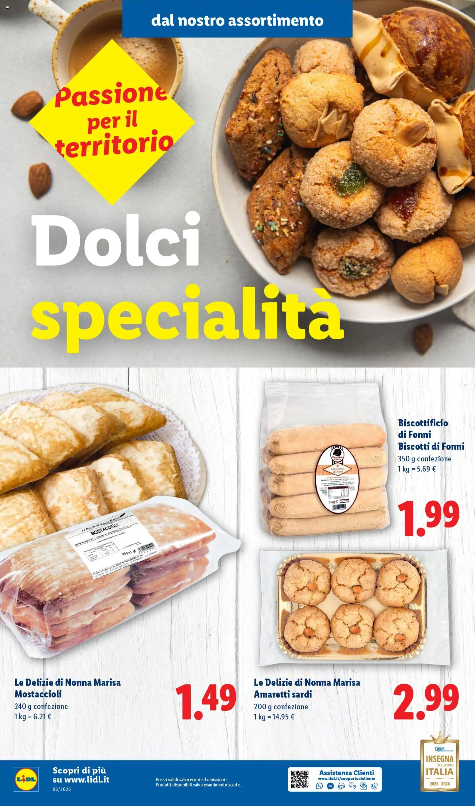 Volantino Lidl del 16.02.2026 | Pagina: 10 | Prodotti: Biscotti