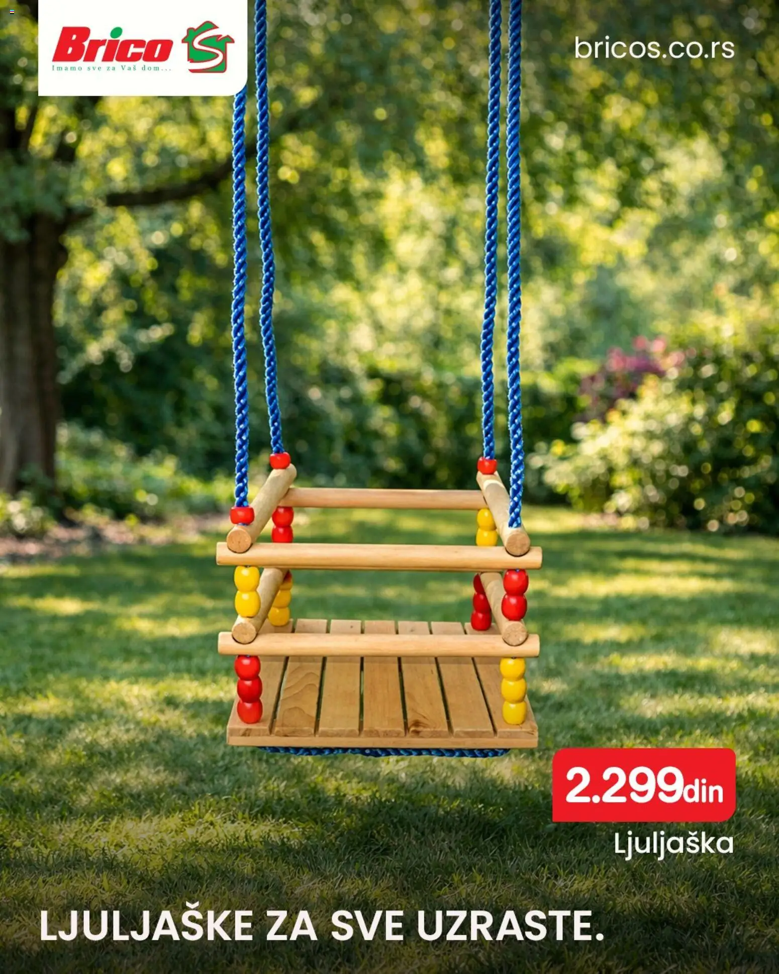 Brico S katalog - važi od 25.04.2026 | Strana: 5 | Proizvode: Ljuljaška