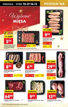 Pogląd oferty "Flaki cielęce gotowane, 450 g, Cooked veal tripe, 450 g" - ważna od 15.12.2025 | Strona: 34 | Produkty: Kiełbasa, Kraina mięs, Mięso mielone, Przepiórka