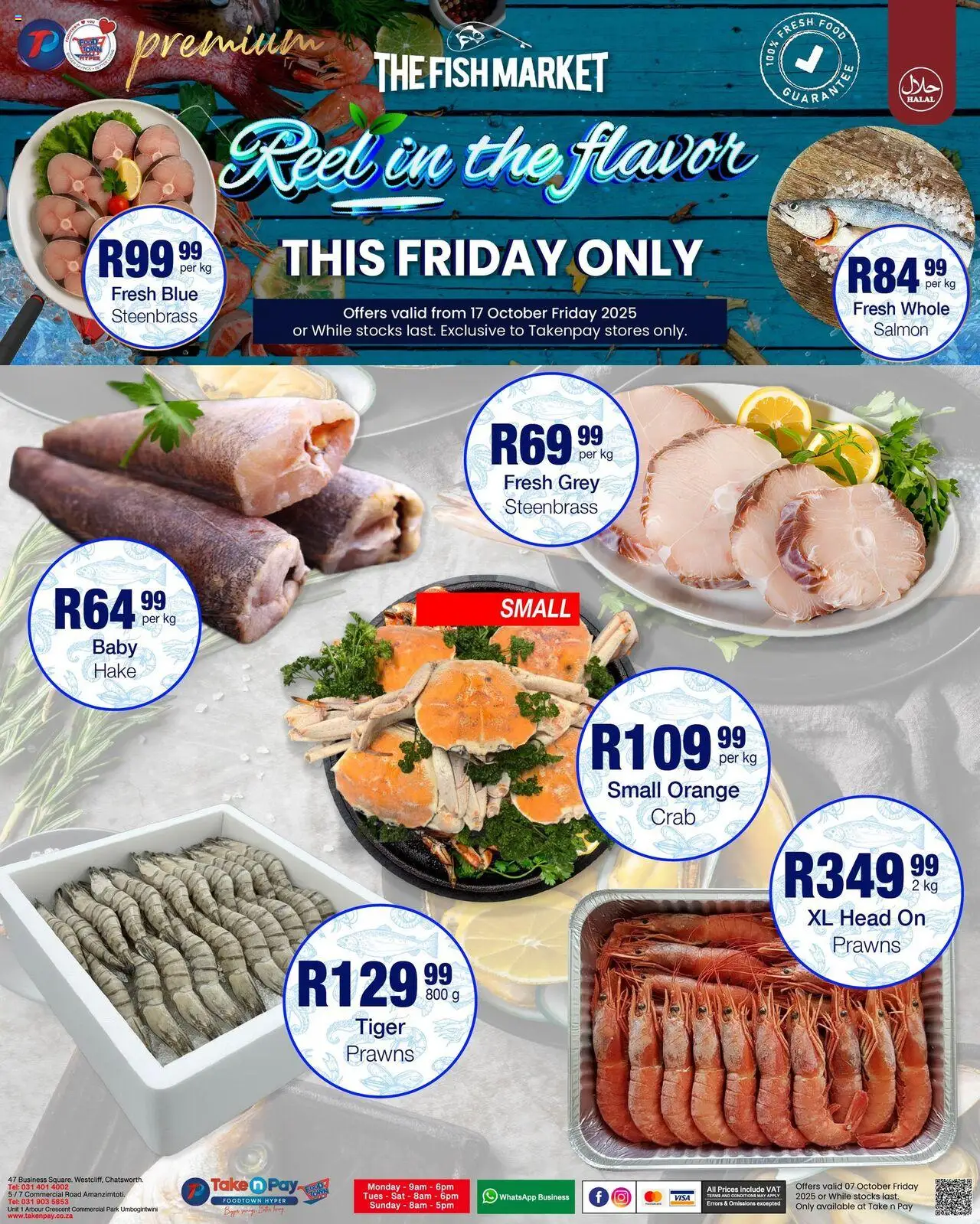 New Take n Pay catalogue – valid from 17.10.2025 | Page: 5 | Products: Fish