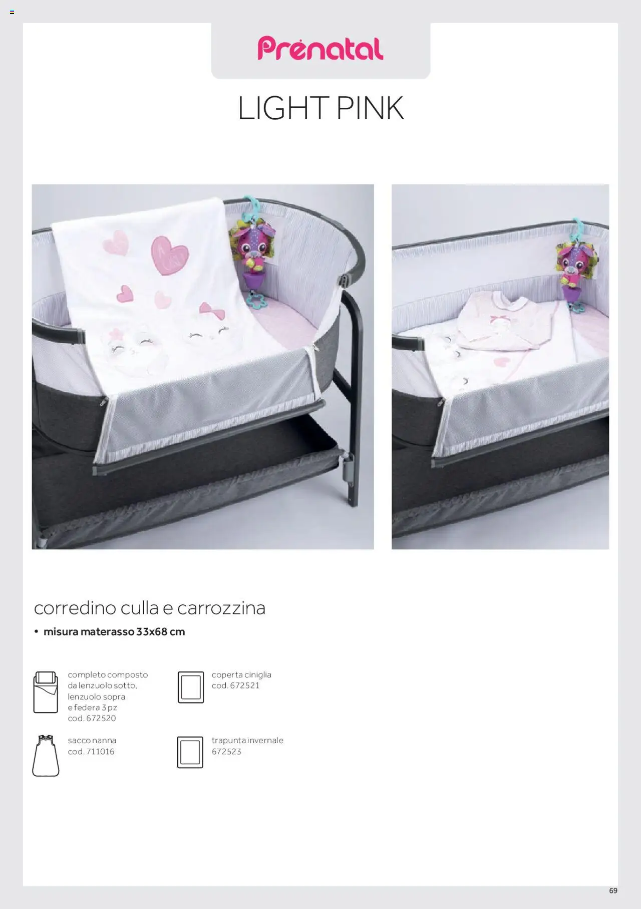 Volantino Prenatal del 01.01.2025 | Pagina: 62 | Prodotti: Trapunta, Culla, Materasso, Coperta