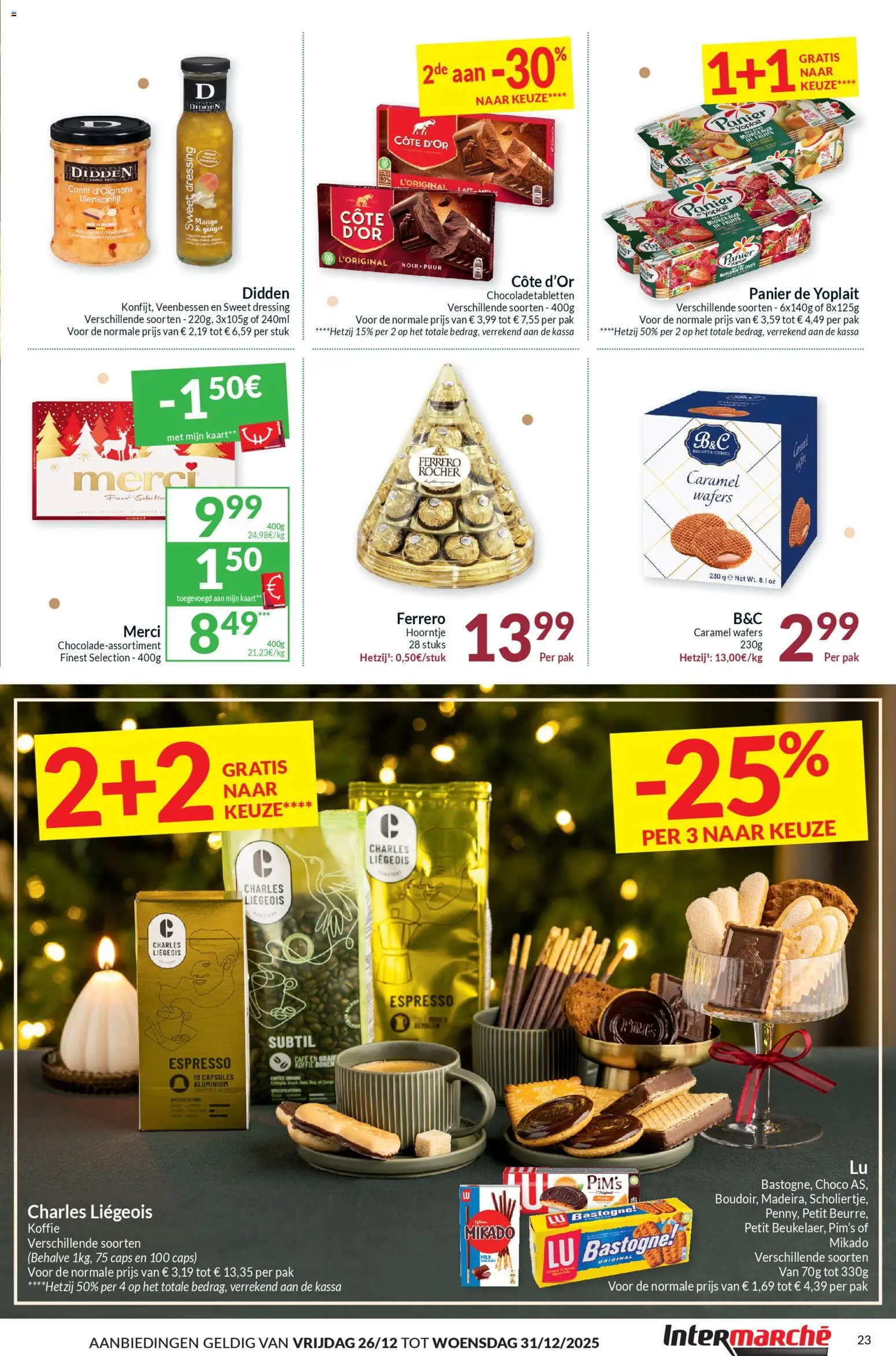 {H1} | Pagina: 23 | Producten: Kapszulás kávé, Mango, Kaart, Koffie