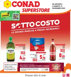 Anteprima del volantino Conad Superstore Piemonte catalogo valido a partire dal 06.11.2025