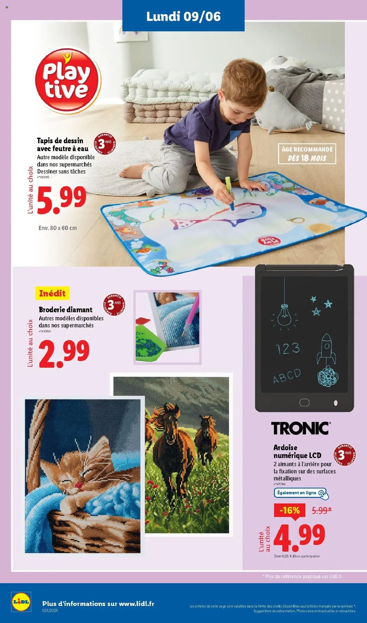 | Page: 16 | Produits: Tapis, Ardoise numérique