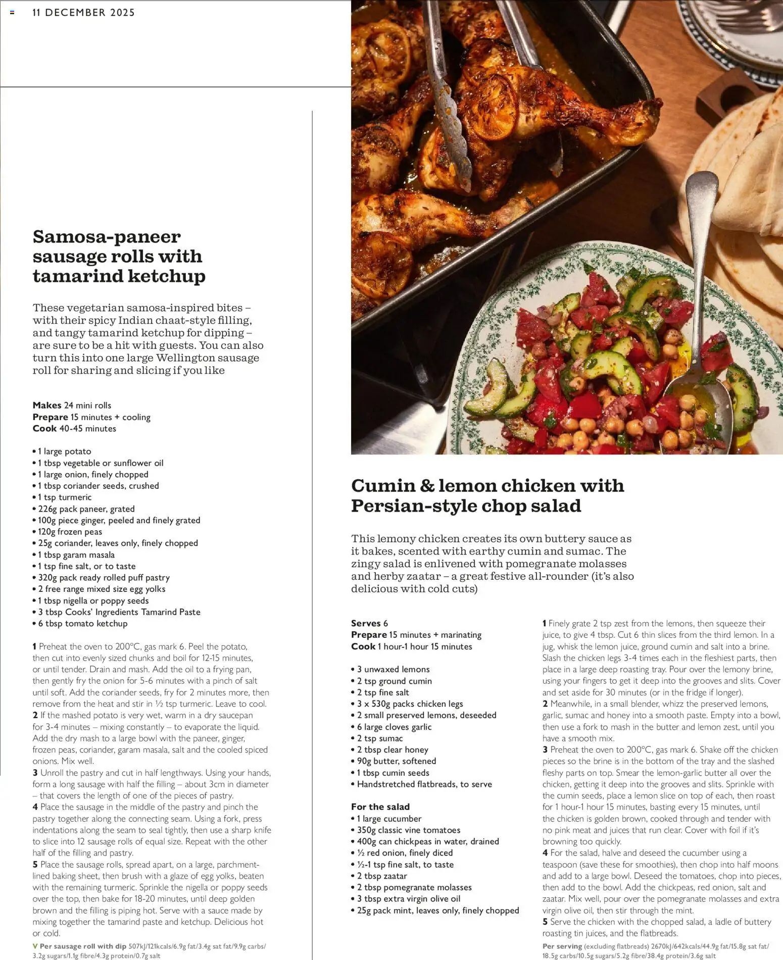 {H1} | Page: 19 | Products: Cumin, Sauce, Chicken, Honey