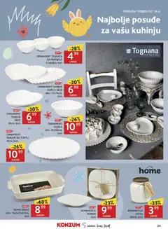 Letak Konzum - Pregled kataloga iz trgovine Konzum, vrijedi od 01.04.2026 | Stranica: 23