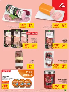 Tuš katalog akcije – veljaven od 08.04.2026 | Stran: 5 | Izdelki: Tuna, Narezek, Sunka, Klobase