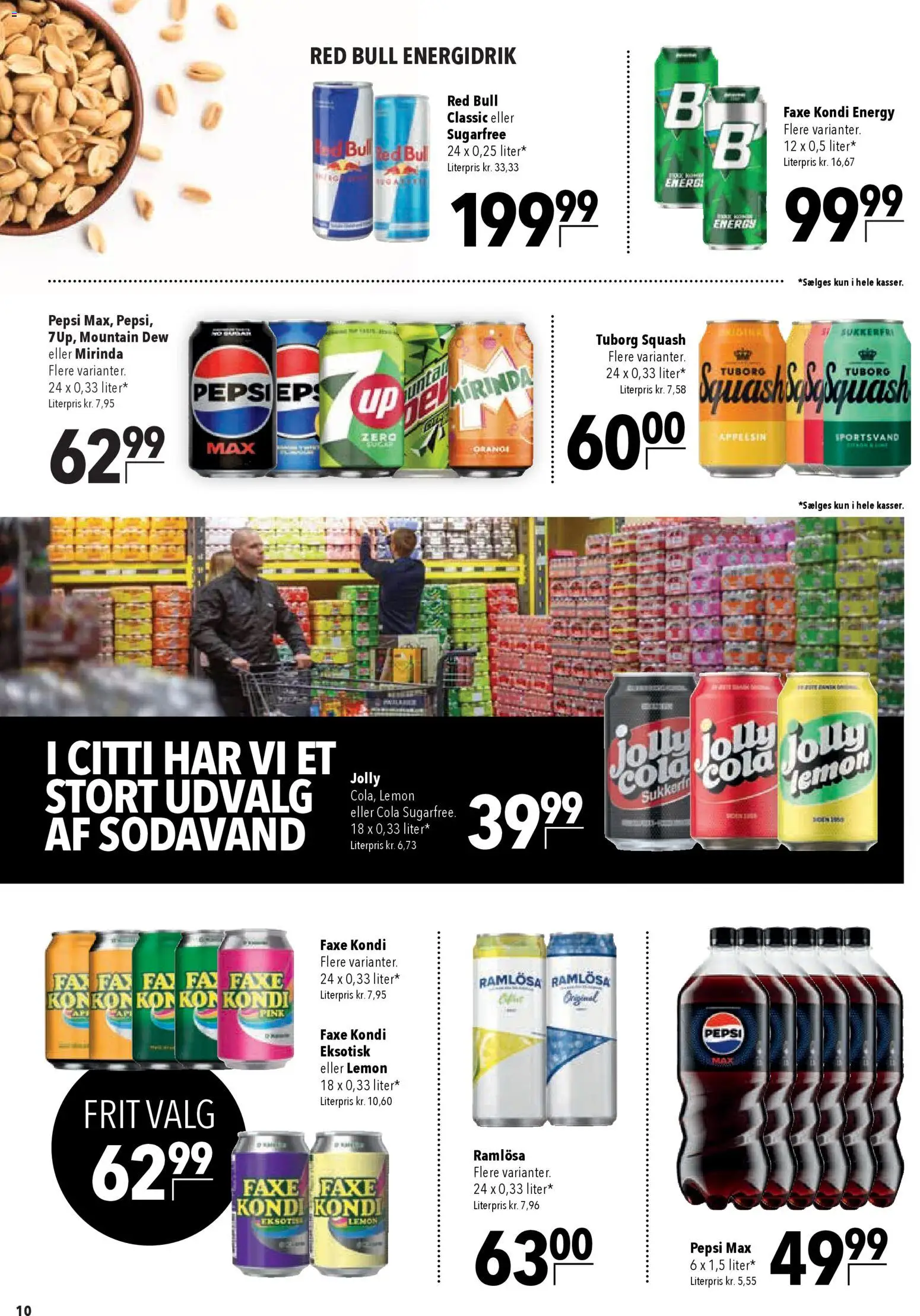 CITTI Markt Dänemark-Werbung – gültig ab 15.04.2026 | Seite: 10 | Produkte: Pepsi max, Red bull, Cola, Energy