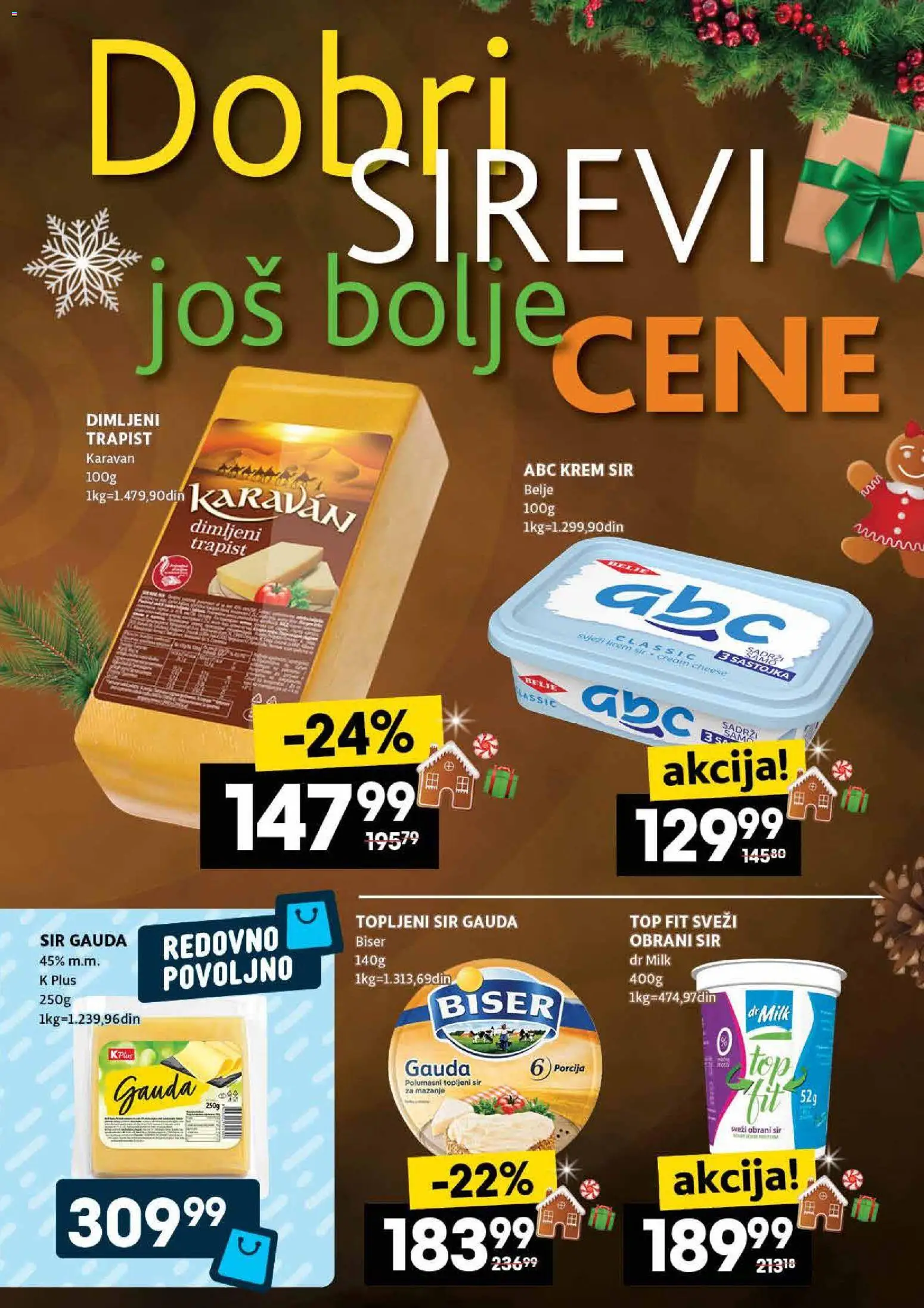 Idea katalog - važi od 11.12.2025 | Strana: 11 | Proizvode: Krem sir, Sir, Topljeni sir