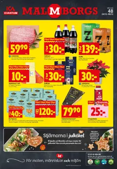 ICA Kvantum - Malmö - Förhandsvisning av reklamblad från butik ICA Kvantum aktuell från 24.11.2025