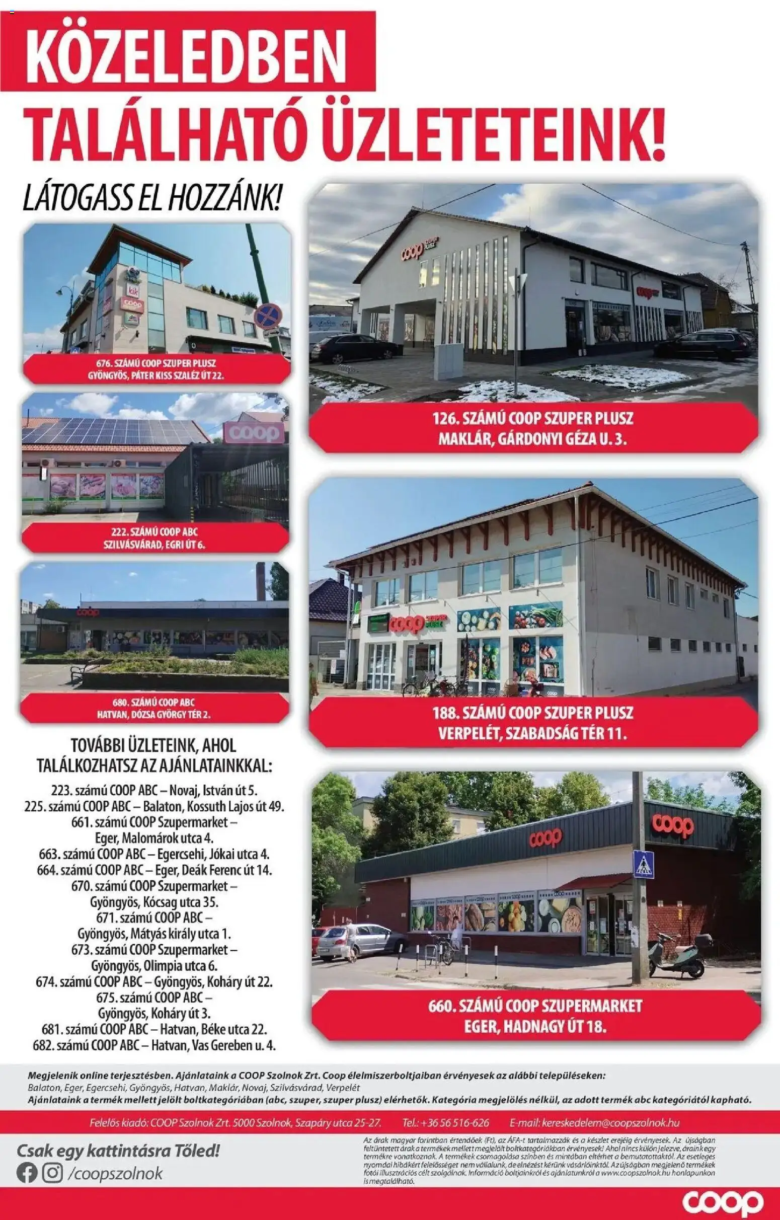 COOP Szolnok akciós ujság - amely érvényes a következő dátumtól: 23.04.2026 | Oldal: 5