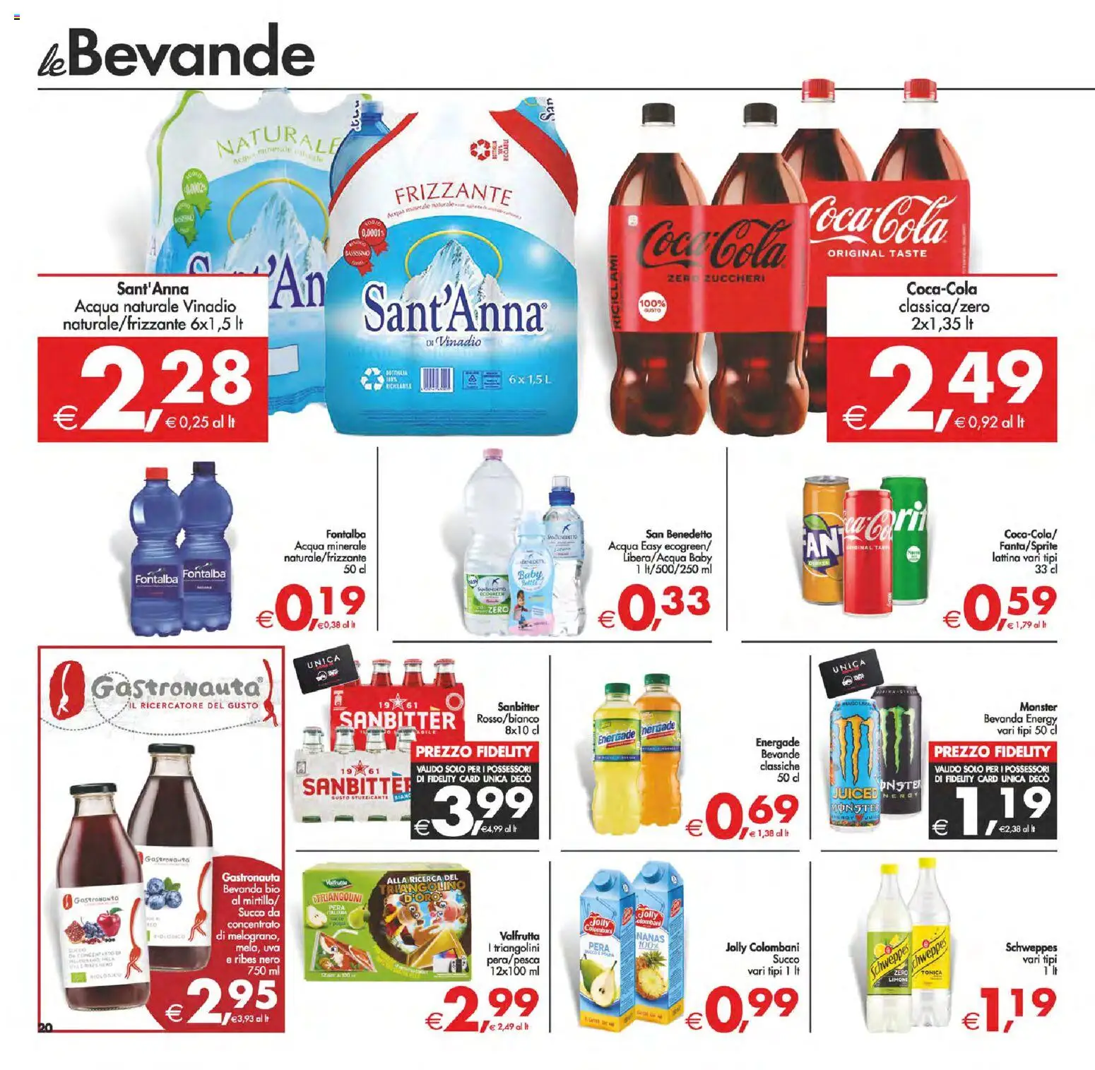 Volantino Decò del 14.11.2025 | Pagina: 25 | Prodotti: Succo, Acqua, Acqua naturale, Acqua minerale