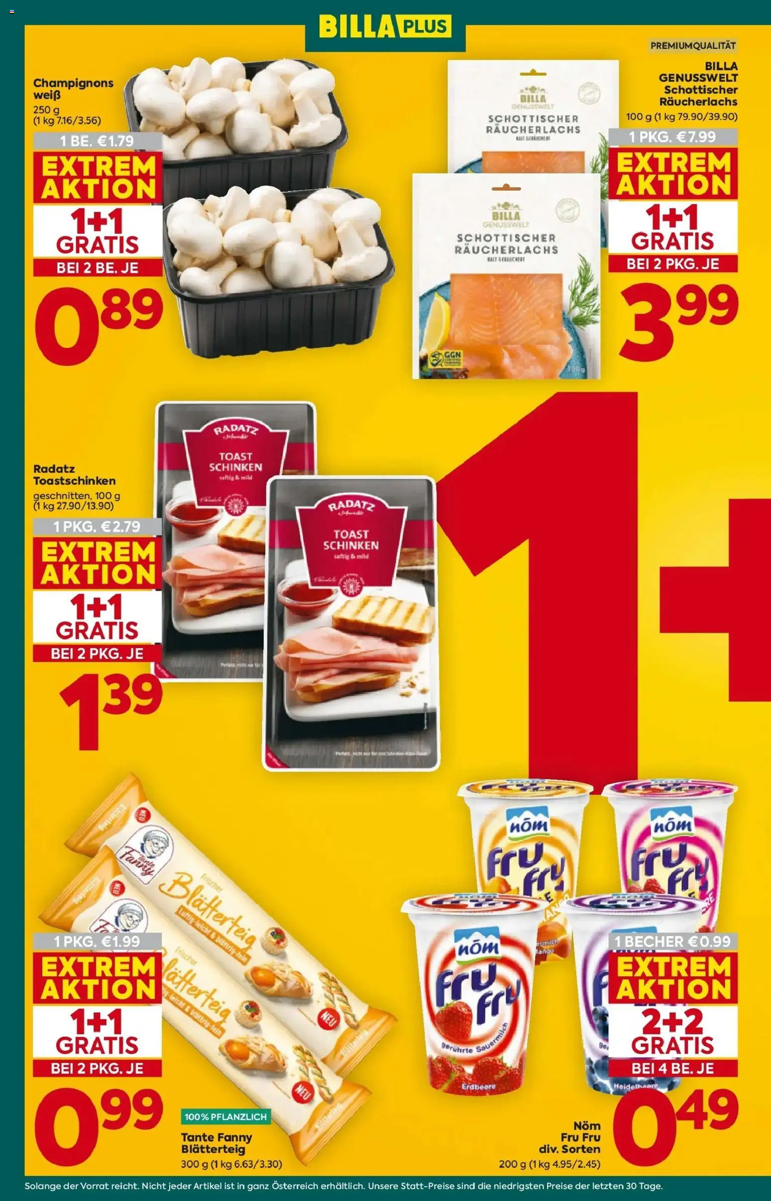 Billa Plus Flugblatt - Oberösterreich gültig ab 29.01.2026 | Seite: 4 | Produkte: Schinken