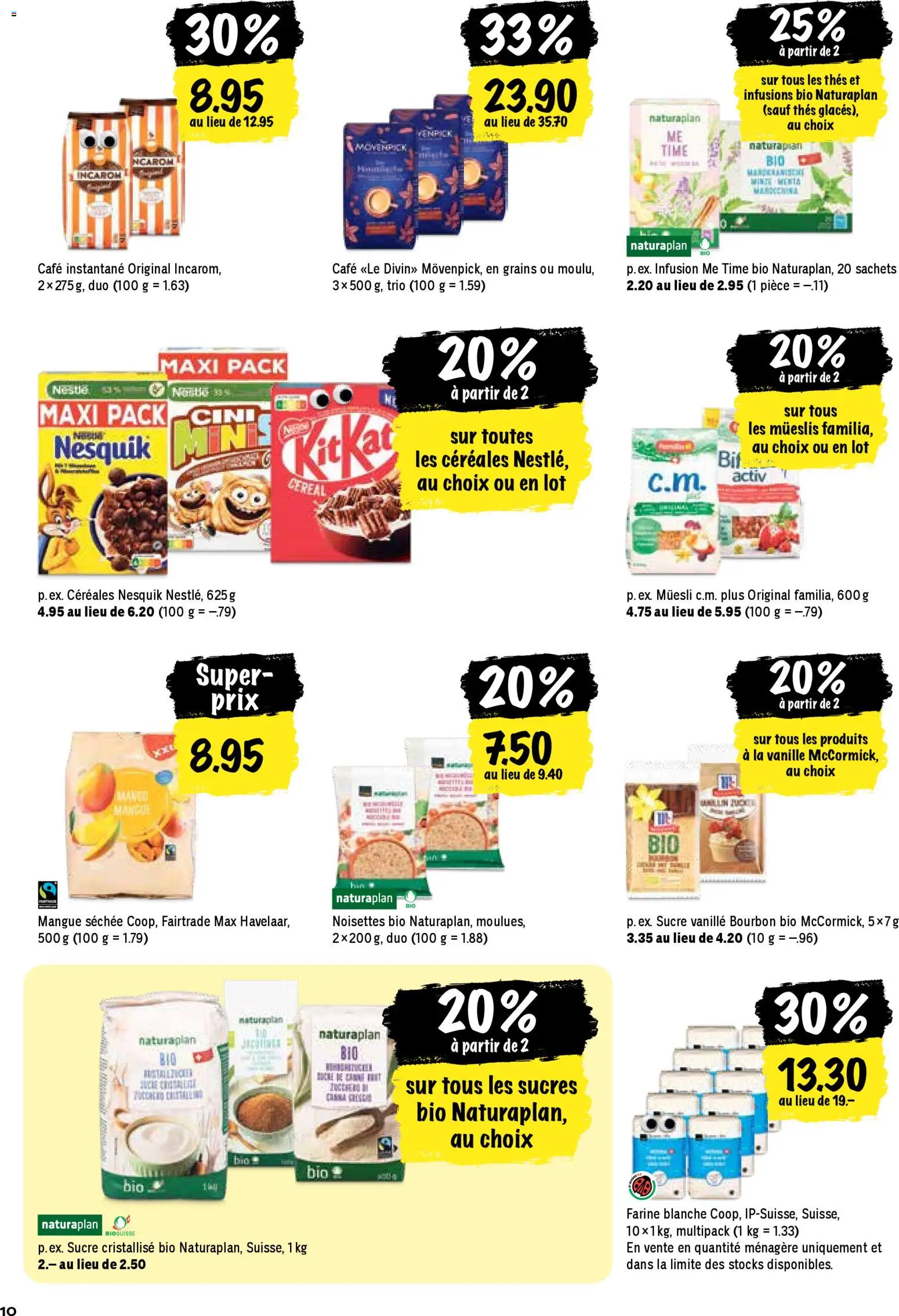 Coop - Les actions de la semaine – gültig ab 11.12.2025 | Seite: 10 | Produkte: Bourbon, Mango