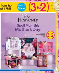 Clicks specials catalogue – valid from 23.04.2026 | Page: 11 | Products: Bag, Oil, Cream, Hand cream