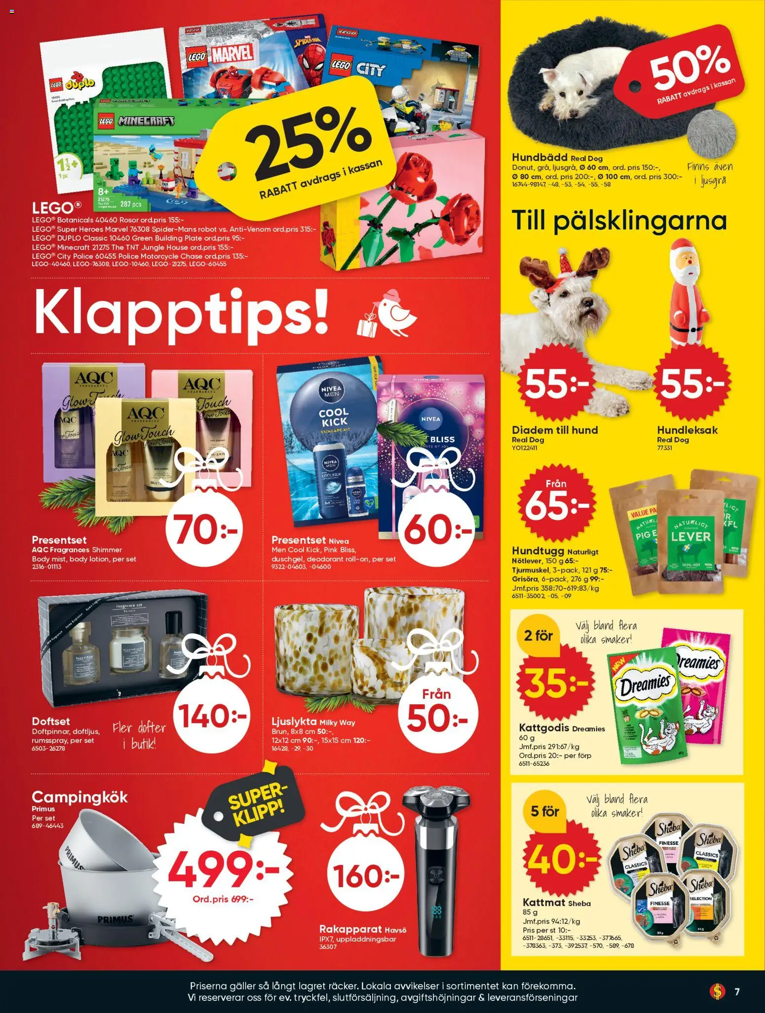 Dollar Store reklamblad aktuell från 15.12.2025 | Sida: 7 | Produkter: Deodorant, Galler, Set, PC