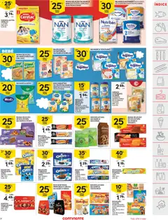 Pré-visualização CEREAIS CONTINENTE DO BEBE, ESTRELINHAS ABOBORA E MANGA BIO/BOLINHAS DE CACAU BIO EMB.:125 G válido de 31.03.2026 | Página: 31