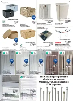 Novi JYSK katalog ponudbe – veljaven od 10.09.2025 | Stran: 19 | Izdelki: Rolo, Skatla, Kos, Zaboj