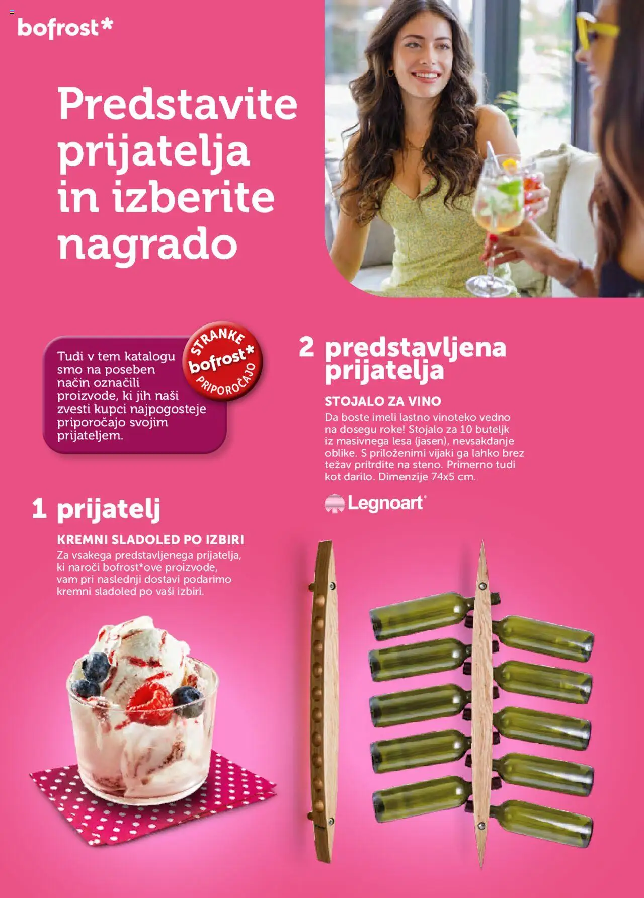 Novi Bofrost katalog ponudbe – veljaven od 01.05.2025 | Stran: 98 | Izdelki: Vino, Sladoled