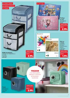 Kaufland katalog | vrijedi od 13.08.2025 | Stranica: 5 | Proizvodi: Stol, Kutija, Ladice, Trezor