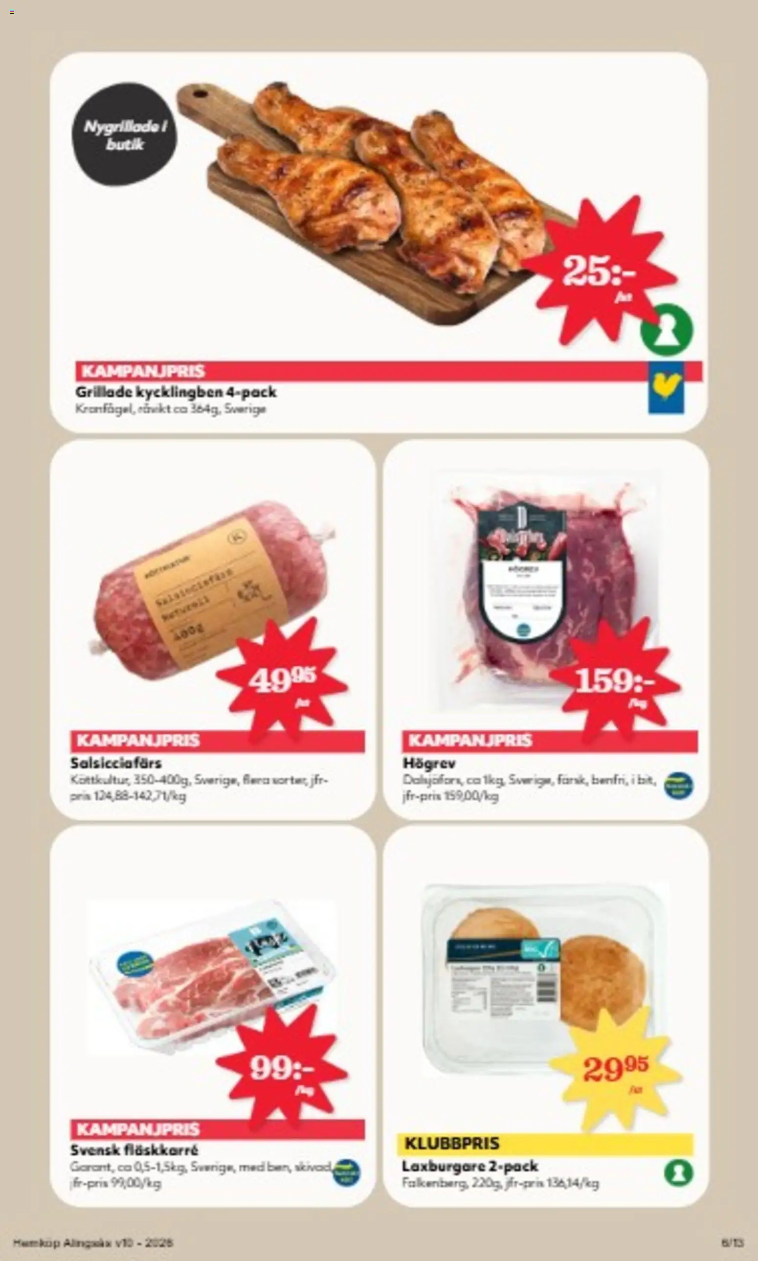 Hemköp reklamblad aktuell från 02.03.2026 | Sida: 8