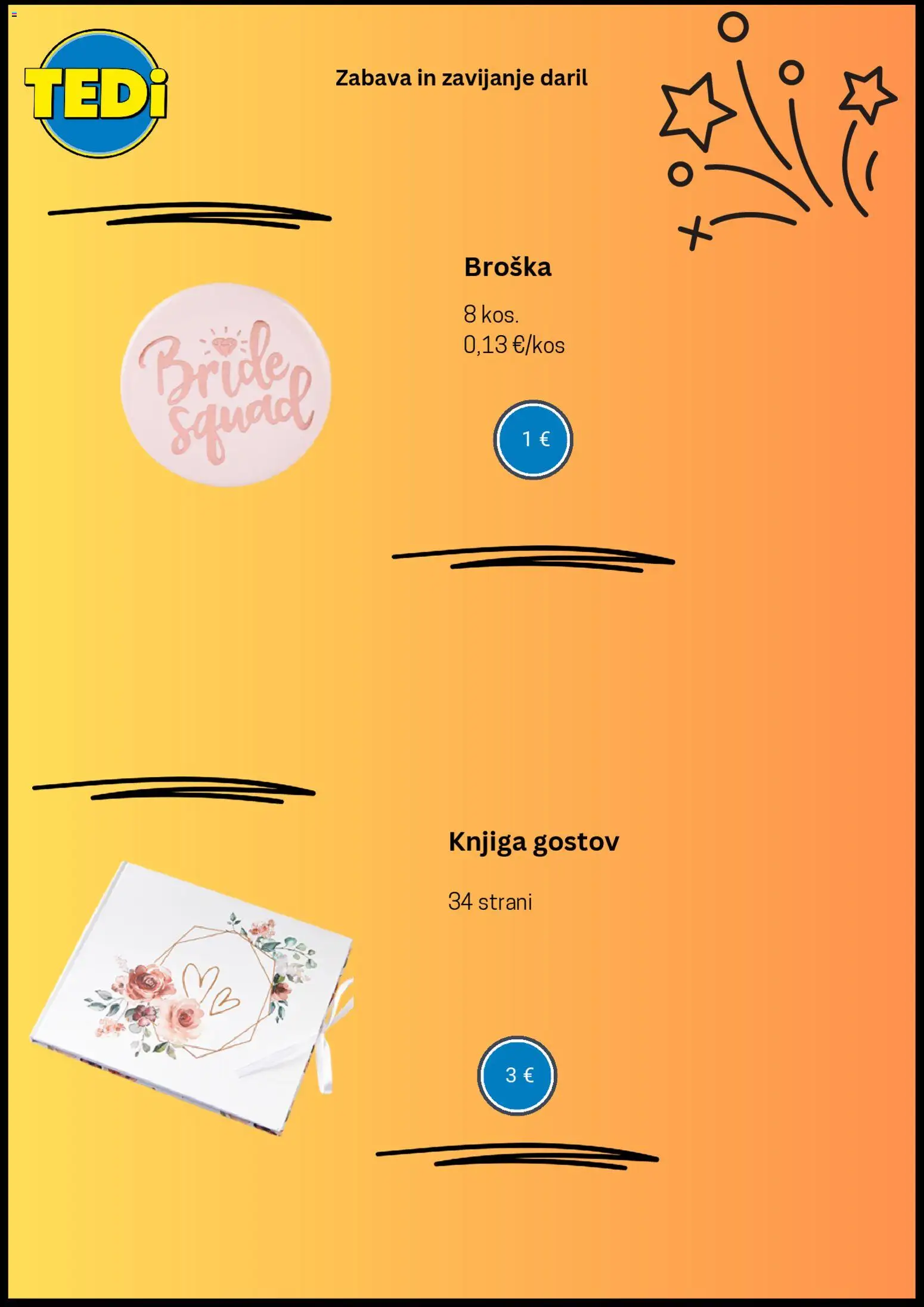 Novi TEDi katalog ponudbe – veljaven od 01.11.2025 | Stran: 3 | Izdelki: Knjiga