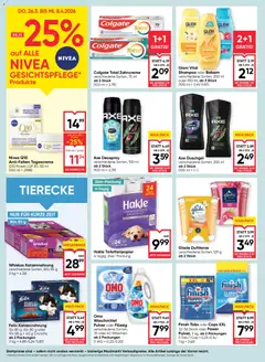 Maximarkt Flugblatt ab 26.03.2026 gültig | Seite: 16 | Produkte: Shampoo, Duschgel, Waschmittel