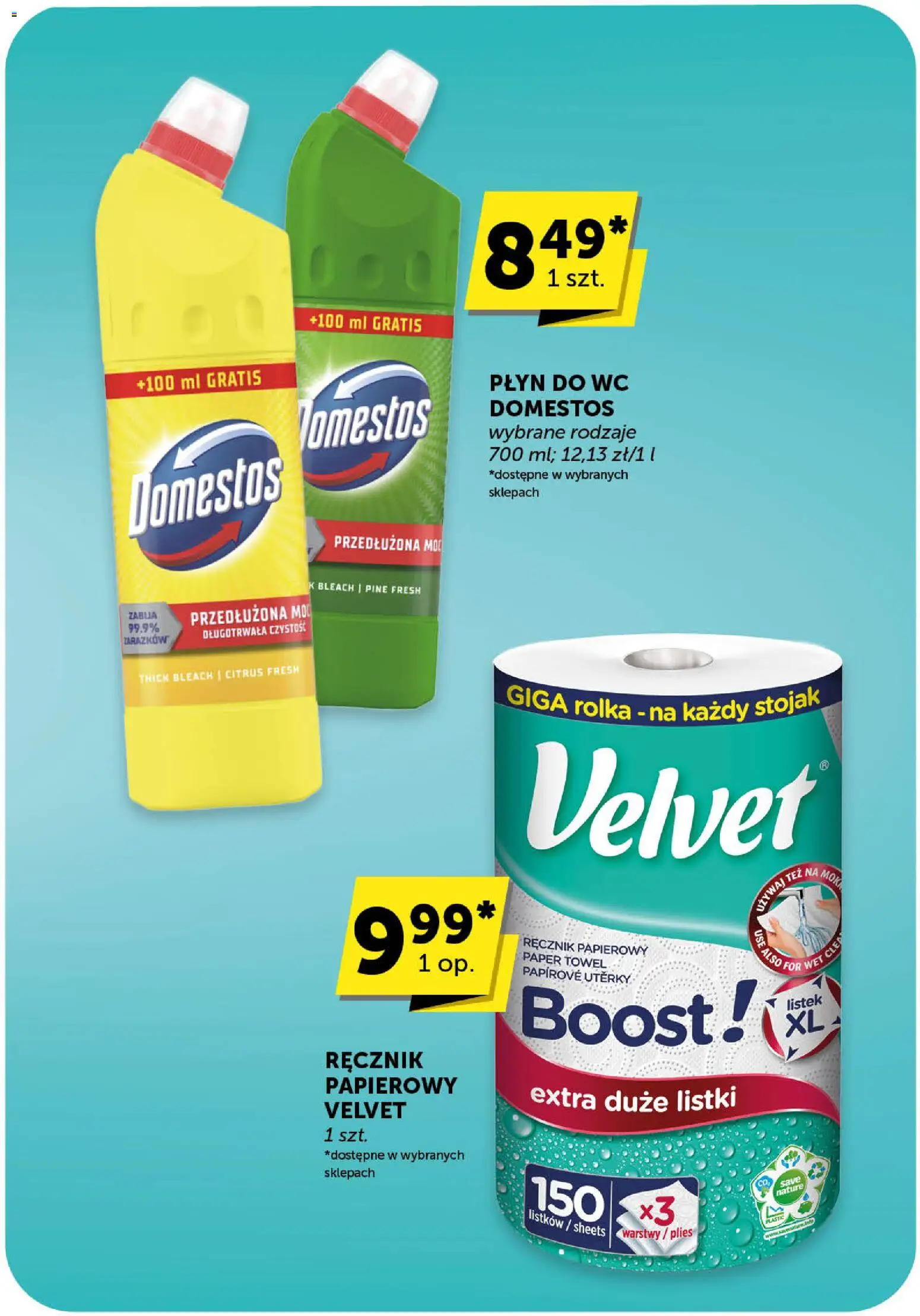 ABC Gazetka - Market od 19.02.2026 | Strona: 20 | Produkty: Domestos, Ręcznik papierowy