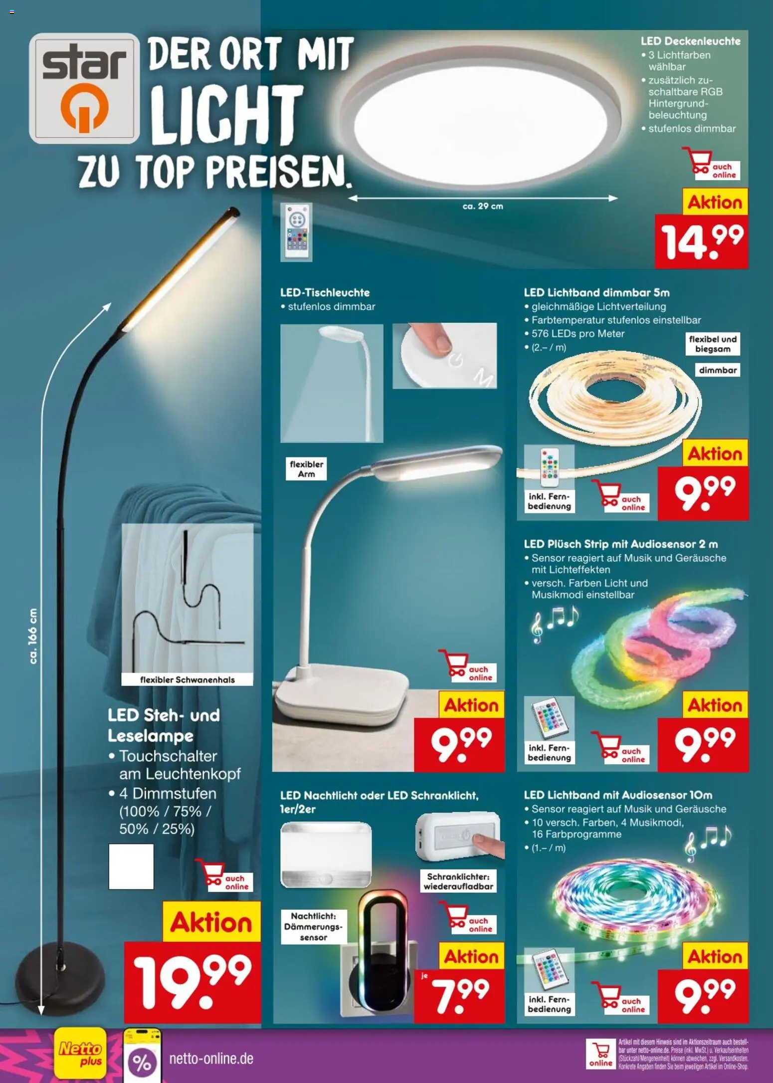 Netto Marken-Discount Prospekt 	 – gültig ab 05.01.2026 | Seite: 32 | Produkte: Top, Nachtlicht