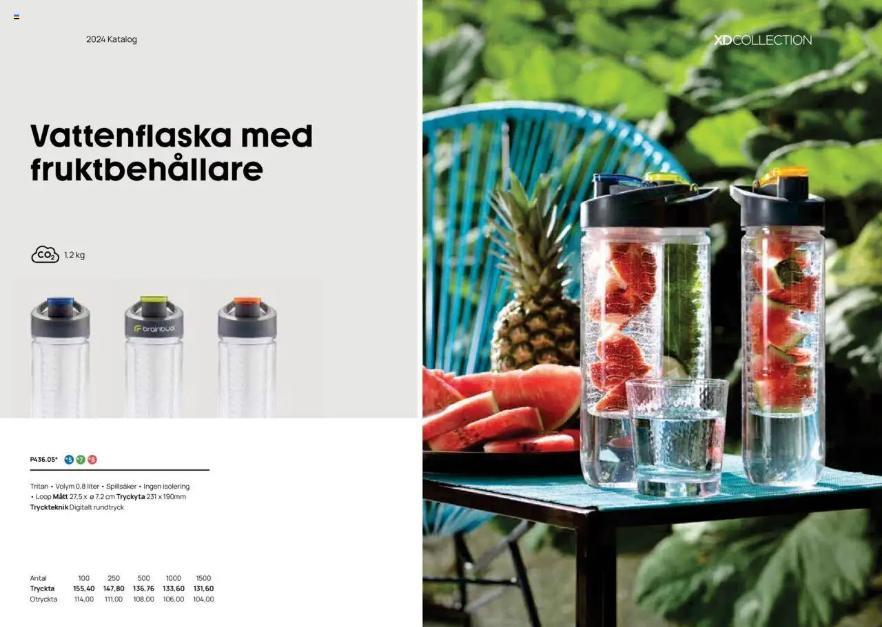 Lyreco reklamblad aktuell från 12.03.2024 | Sida: 210 | Produkter: Vattenflaska