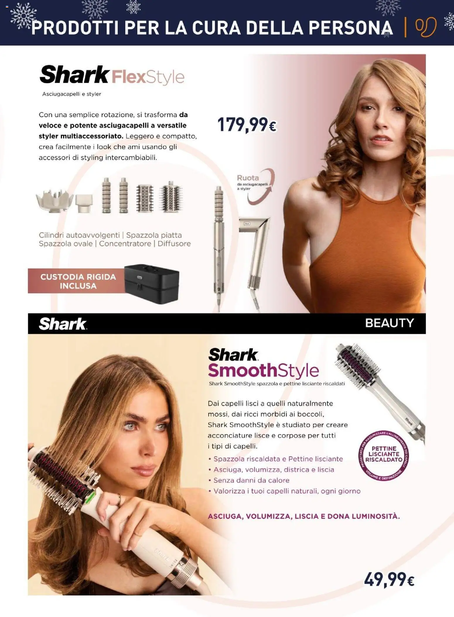 Volantino Unieuro del 06.12.2025 | Pagina: 27 | Prodotti: Spazzola, Pettine, Asciugacapelli